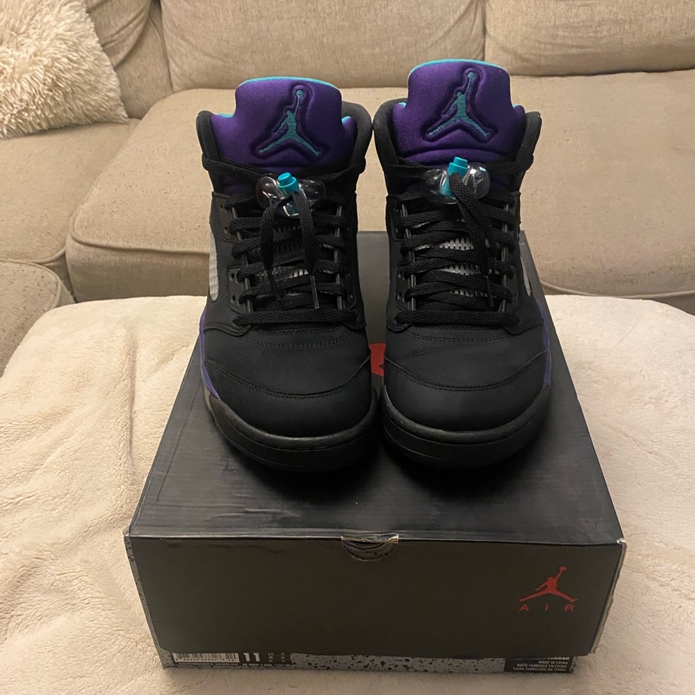 Jordan 5 Retro Black Grape 2013 Sz11